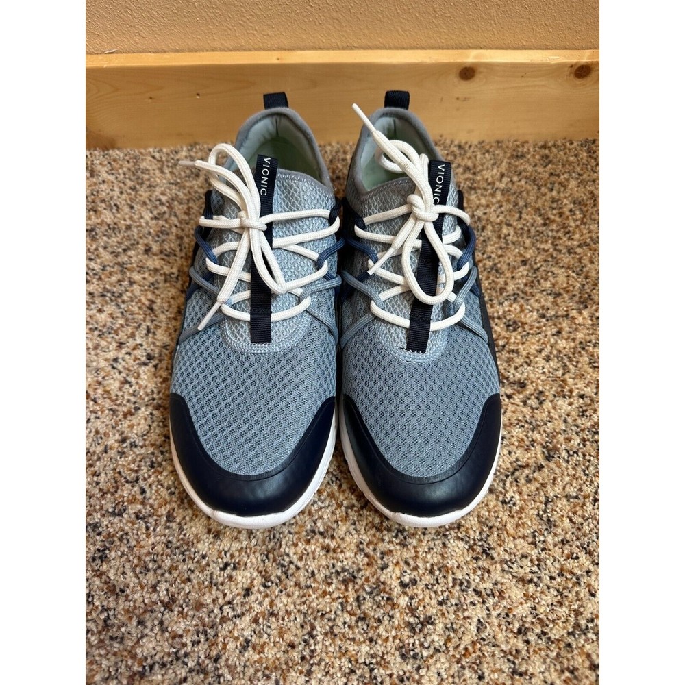 Vionic Shoes Womens 10 Blue Zeliya Casual Slip on Active Walking Sneakers